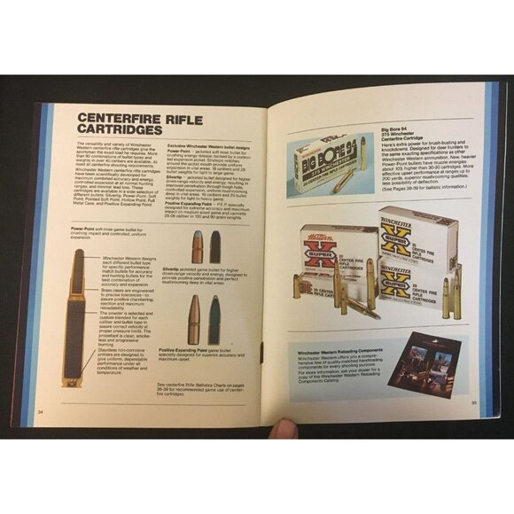 Winchester Western VINTAGE 1979 Sporting Arms and Ammunition Catalog - Picture 5 of 6